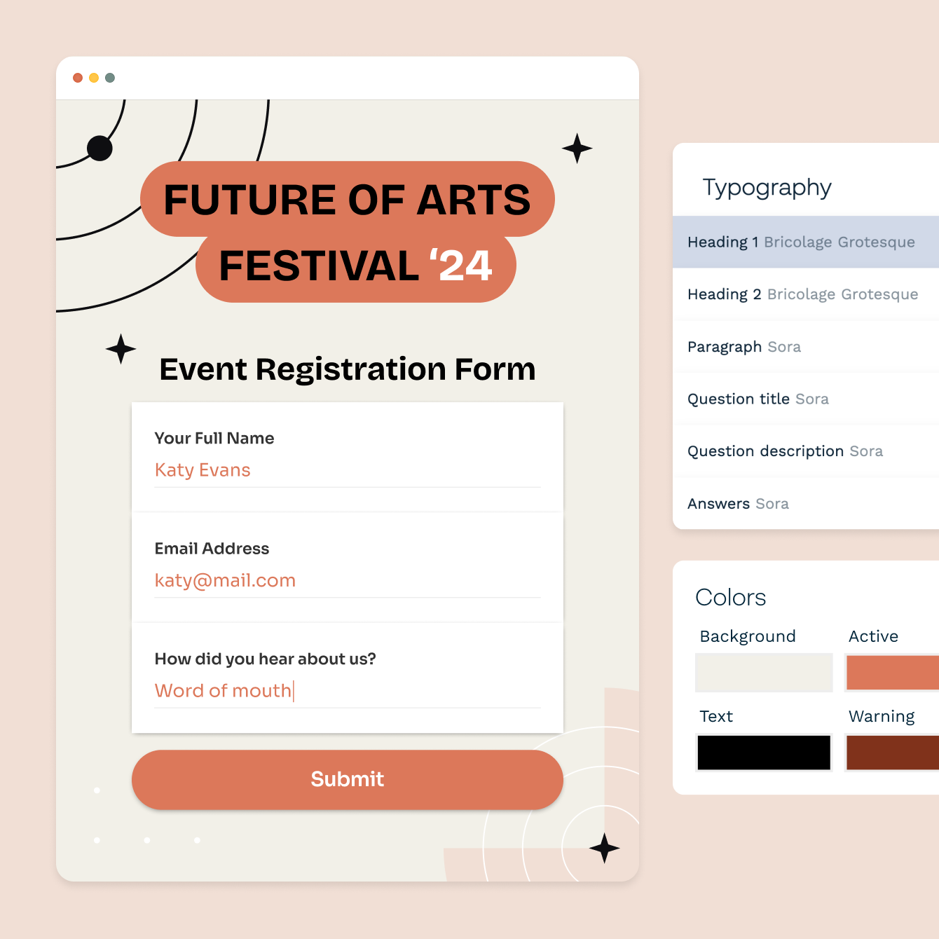 Creating customizable web forms with Paperform